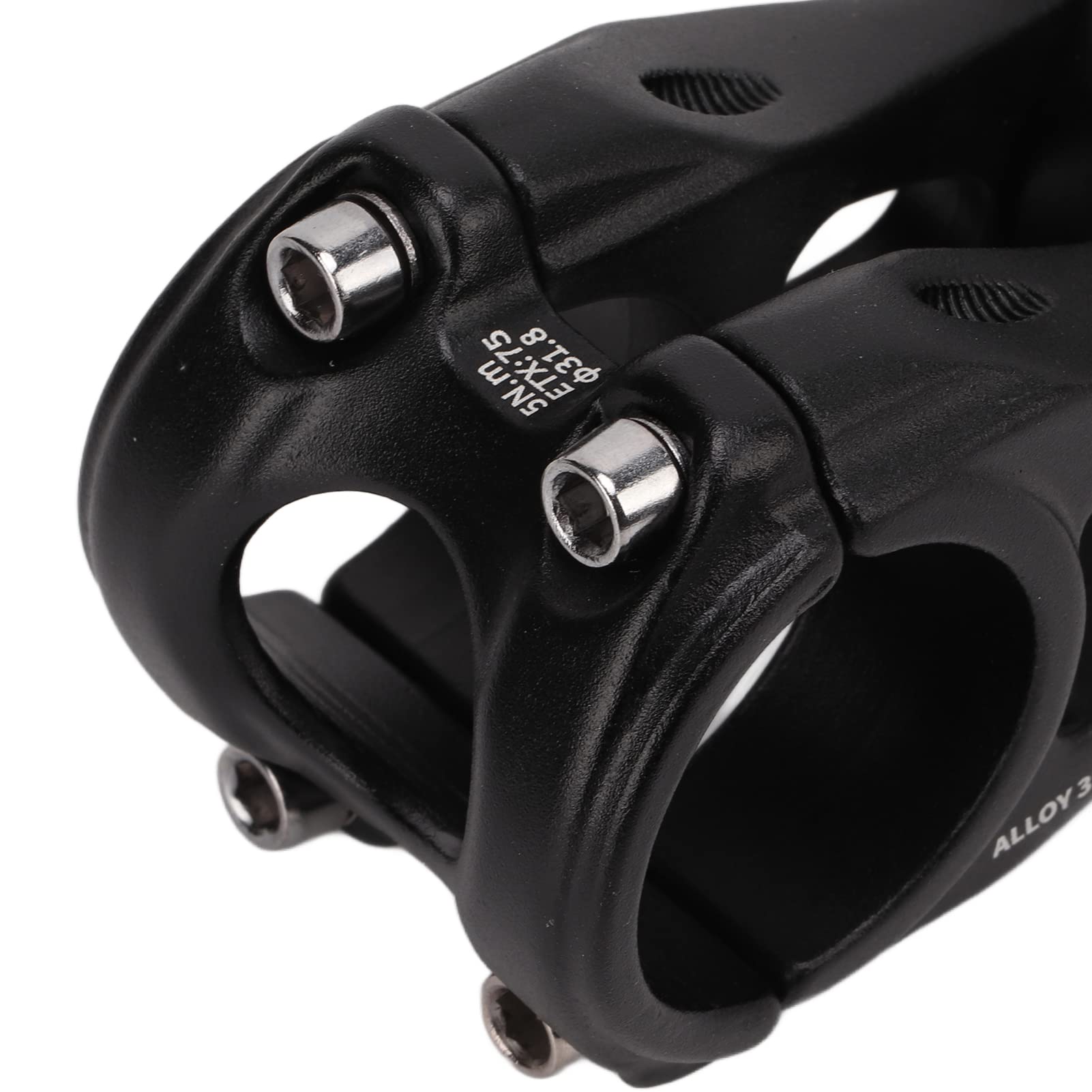 Mostek rowerowy kątowy regulowany, podwyższający 31,8 mm aluminiowy mostek kierownicy roweru górskiego do roweru szosowego 75 mm 145 mm 348 g