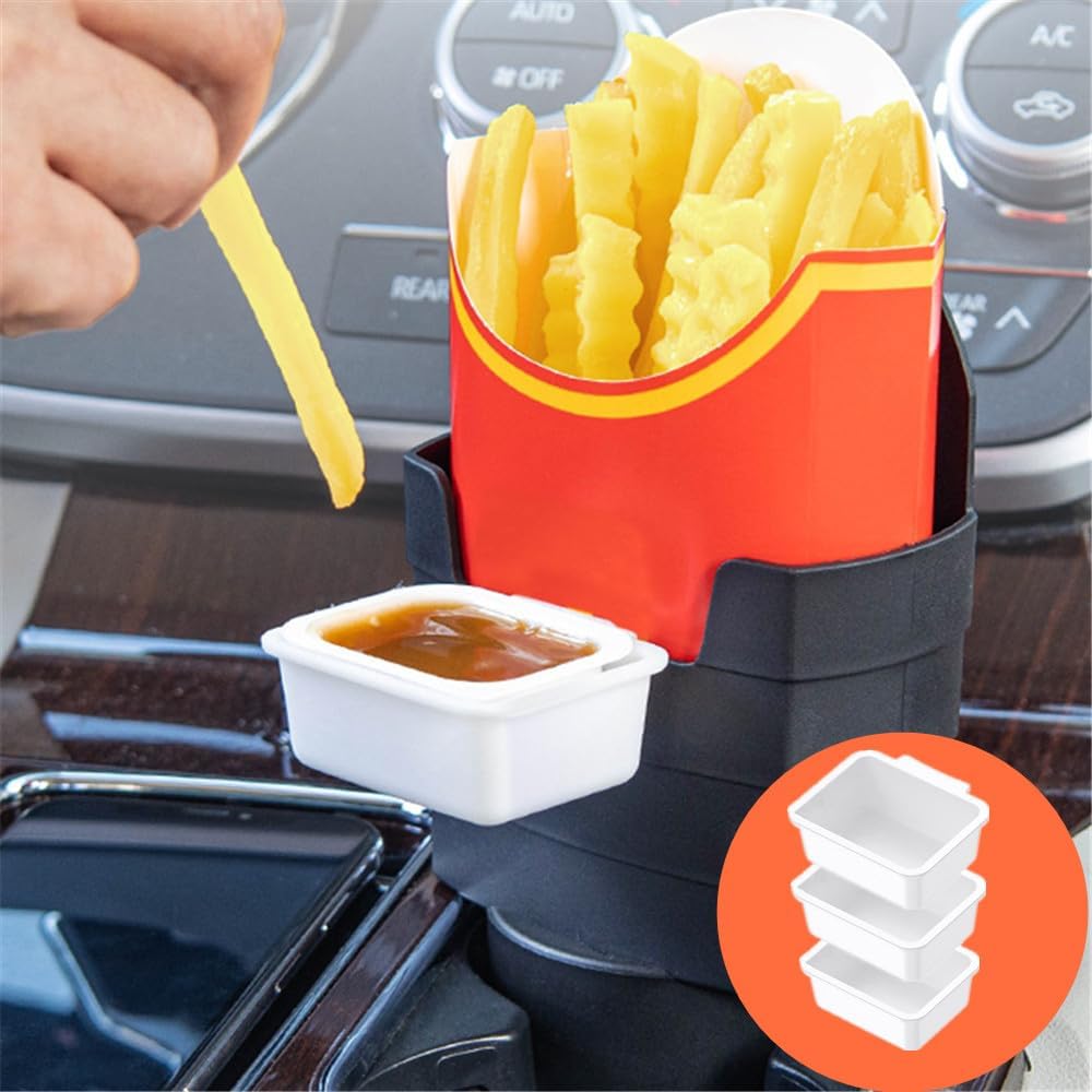 TOKOSIO Sauce Holder for Car,Mini Sauce Holder,French Fry
