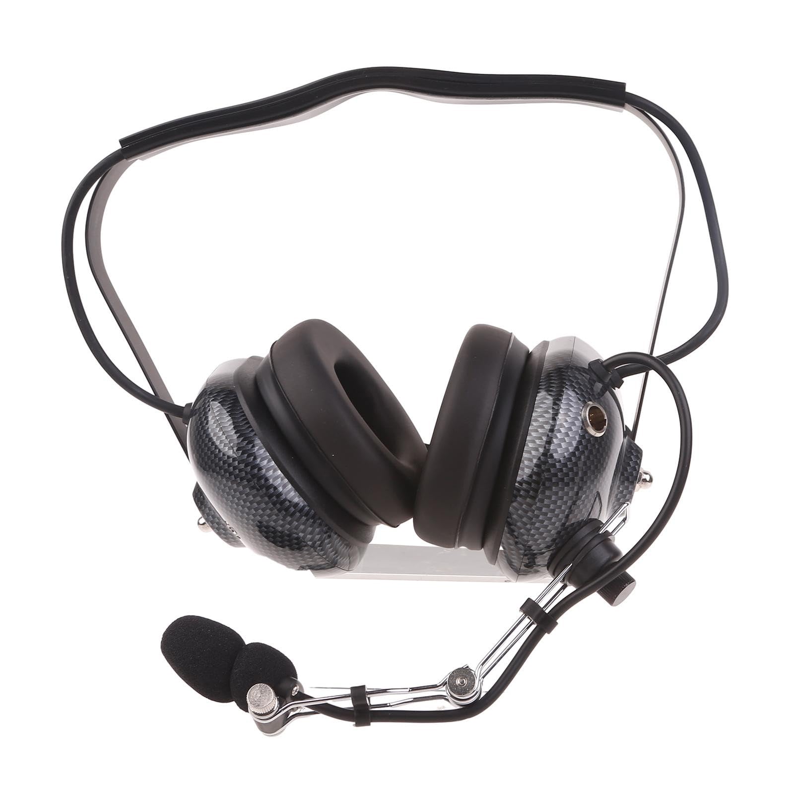 Auriculares con micrófono integrado, experiencia de comunicación mejorada, cable en espiral de 2 pines a 5 pines, control de volumen