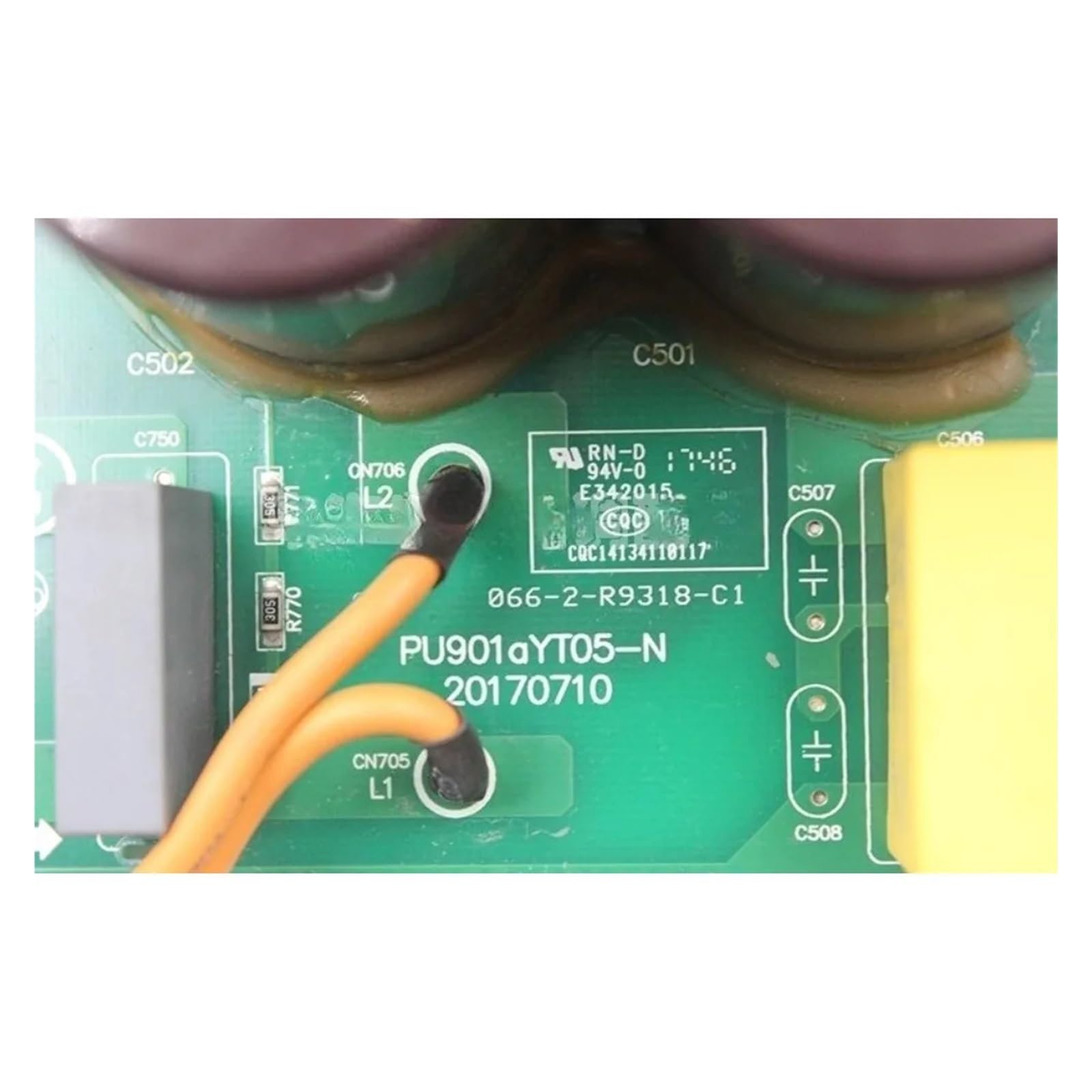 Płyta sterująca jednostki zewnętrznej klimatyzatora PU901AYT05-N Części układu PCB do klimatyzacji(For DC Fan)