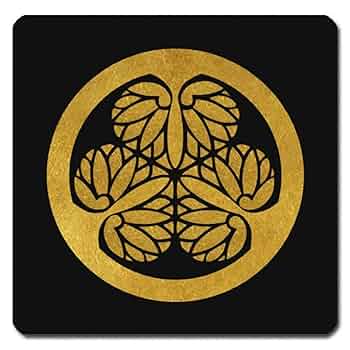 徳川 三葉葵 キセル Amazon.co.jp: 家紋シール 徳川家康 三葉葵 10cm x 10cm KS10