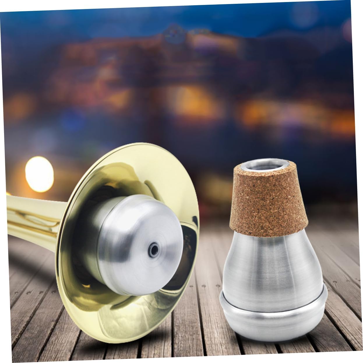 Mikinona Portable Trumpet Mute Music Instrument Mute Device Superior Sound Quality Made of Excellent