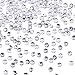 10000 Clear Wedding Table Scatter Confetti Crystals Acrylic Diamonds Rhinestones for Table Centerpiece Decorations Wedding Decorations Bridal Shower Decorations Vase Beads (Clear, 4.5 MM)