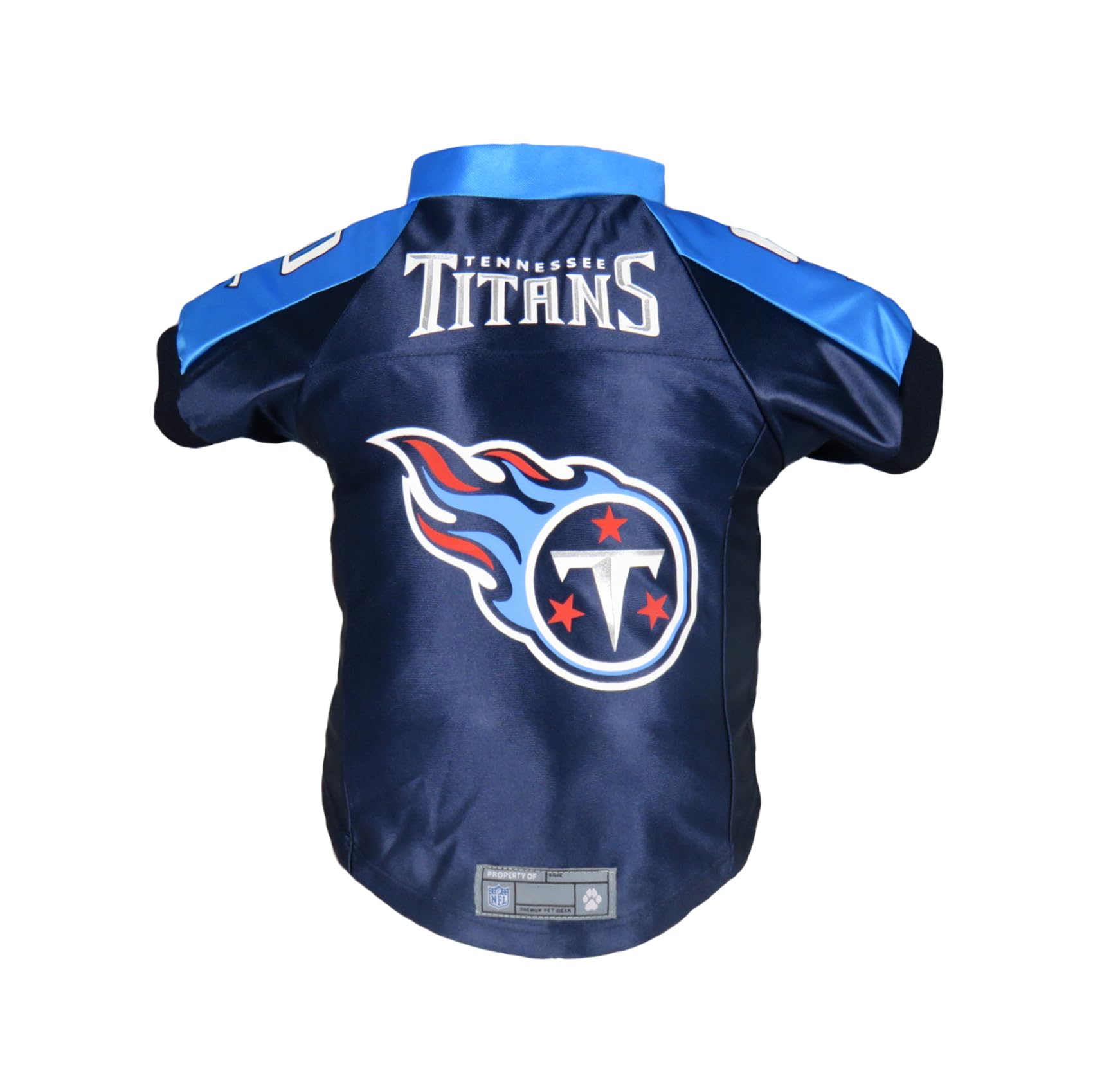 Littlearth NFL Tennessee Titans Premium Pet Jersey, Team Color, X-Large — image 1