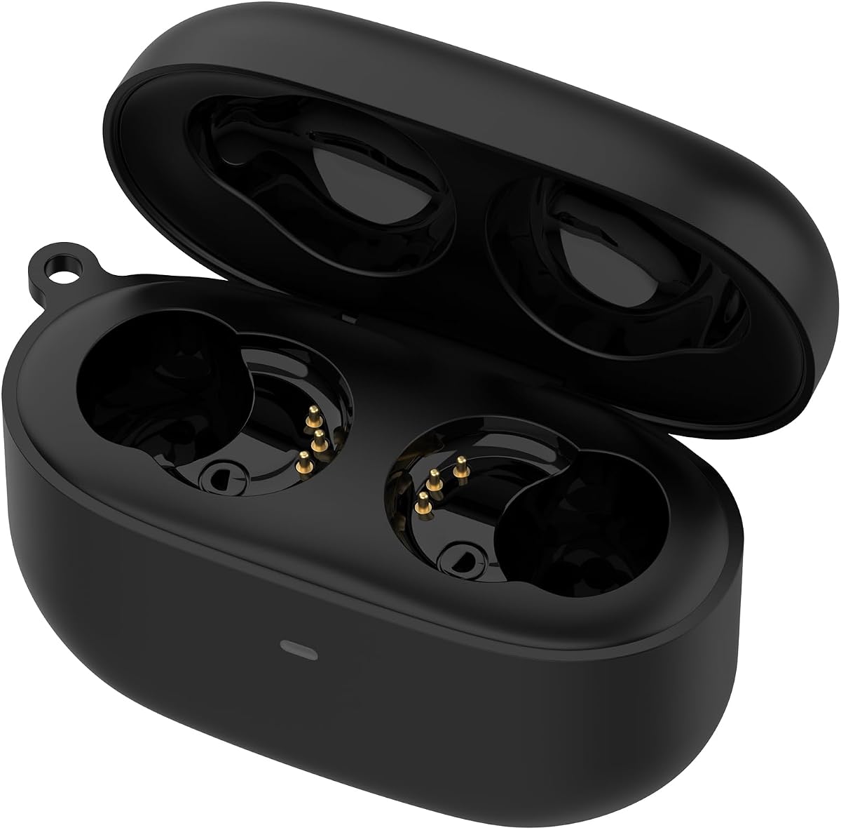 Compatible con estuche de carga Sony LinkBuds S, base de carga, estación de carga de repuesto con cable USB C para auriculares Sony LinkBuds S, color negro