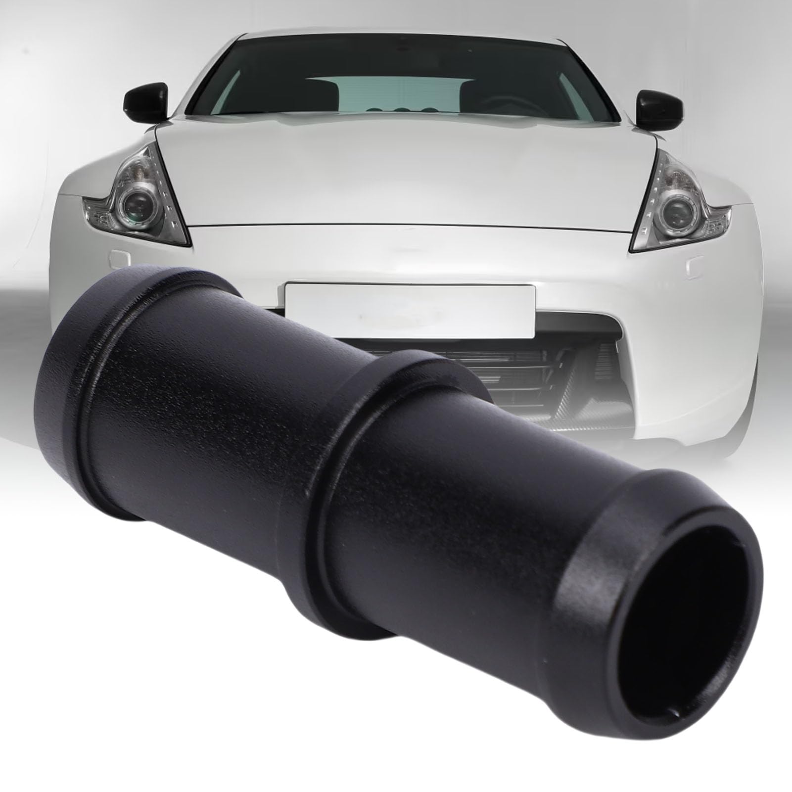 aqxreight Złącze Węża Nagrzewnicy, Adapter ze Stopu Aluminium 92417 JK20A z Rozmiarem Interfejsu 3 4 Cale, dla M37 Q60 QX50 370Z EX35 G35 G37 M35 FX35