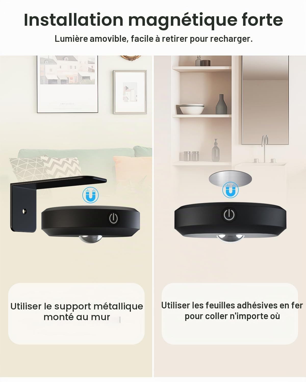 WILLED 3 PCS Lampe Tableau sans Fil Rechargeable, Eclairage Tableau Led Pile Avec Télécommande et Contrôle Tactile, Spot LED sans Fil, 3 Couleurs et Fonction de Minuterie, pour Cuisine, Armoire
