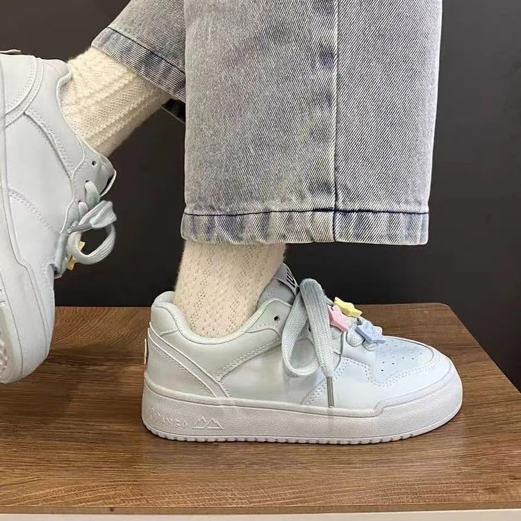 Cute Star Shoes for Girls - Chunky Platform Y2K Walking Sneakers Comfortable Accessories Include Stars3