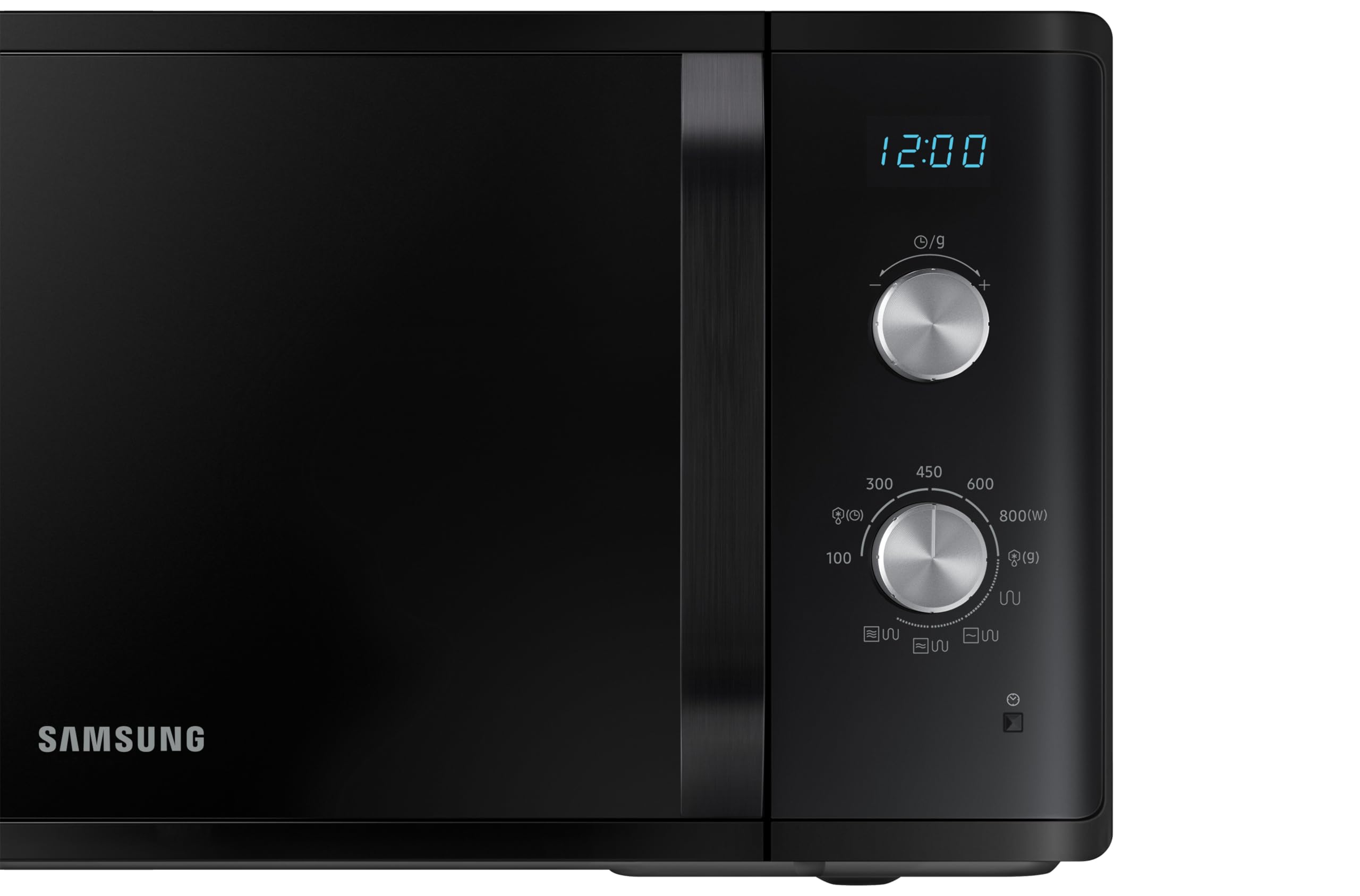 Samsung Microondas con Grill 23L 800W Sistema TDS Negro MG23K3614AK/E1