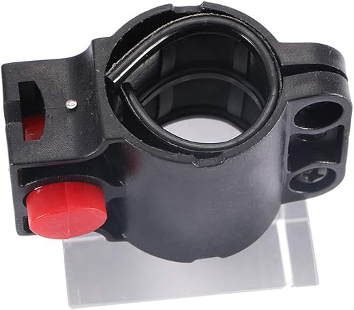 Miniatura 7 de Leadigol Abrazadera de plástico de la abrazadera de la cerradura, 2.6x1.4 in universal bicicleta MTB accesorios U bloqueo fijo tipo circular cable