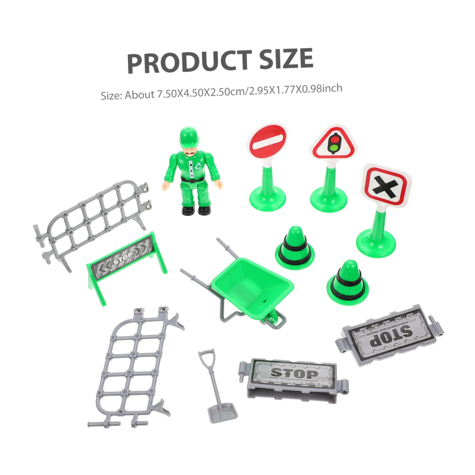 CORHAD Mini Traffic Cones Roadblocks Traffic Light Toy Set of Toys for Boys and Girls