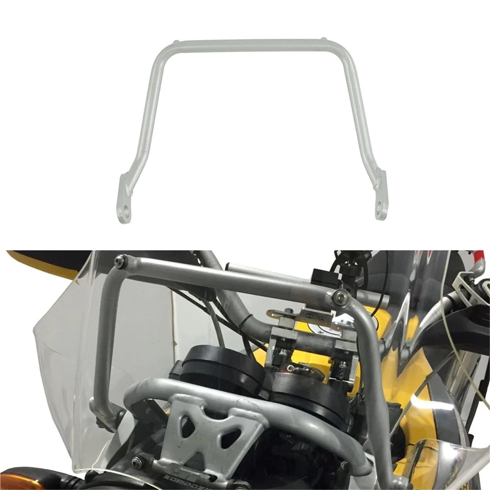 Spoiler szyby przedniej motocykla regulowany Uchwyt montażowy deflektora wiatru pasujący do szyby przedniej BMW R1200GS Adventure GS1200 R1200 GS 2004-2012 Adv GSA