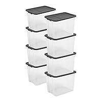 Vista 17 de Sterilite Caja Apilable Modular Transparente 16QT 14723V06