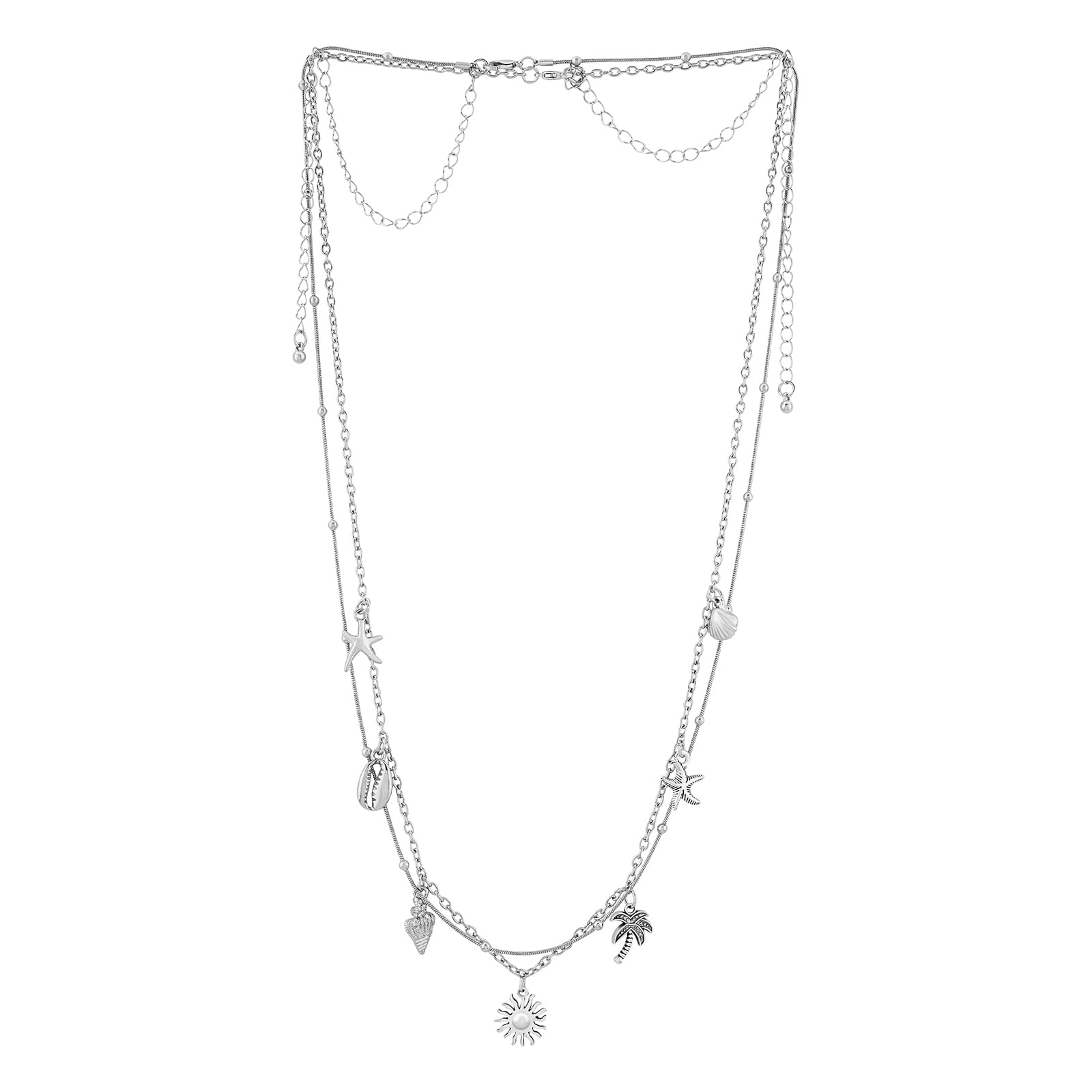 joker & witch Naia Silver Seashells Waist Chain-picture-17
