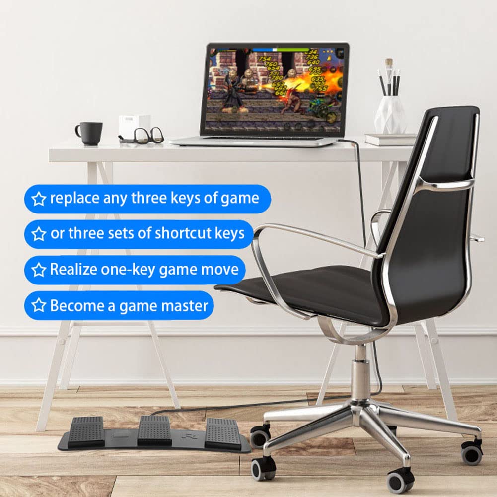 Pedale USB Programmabile A 3 Pulsanti - Per PC, Giochi, Multimedia, Con Software Personalizzabile - Foto 12