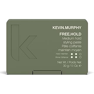 KEVIN.MURPHY FREE.HOLD - Hair Styling Paste - For All Hair Types - Medium Hold - Breakage Prevention - Styling Product - Paraben Free Hair Care - 30 g / 1.1 oz