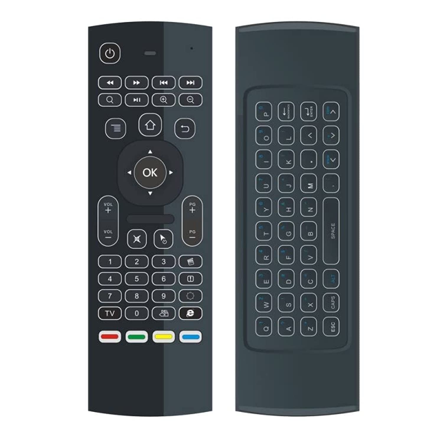 MX3 air mouse Backlight Wireless Keyboard 2.4G Wireless Remote Control MXIII Fly Air Mouse Backlit For Android TV Box PC