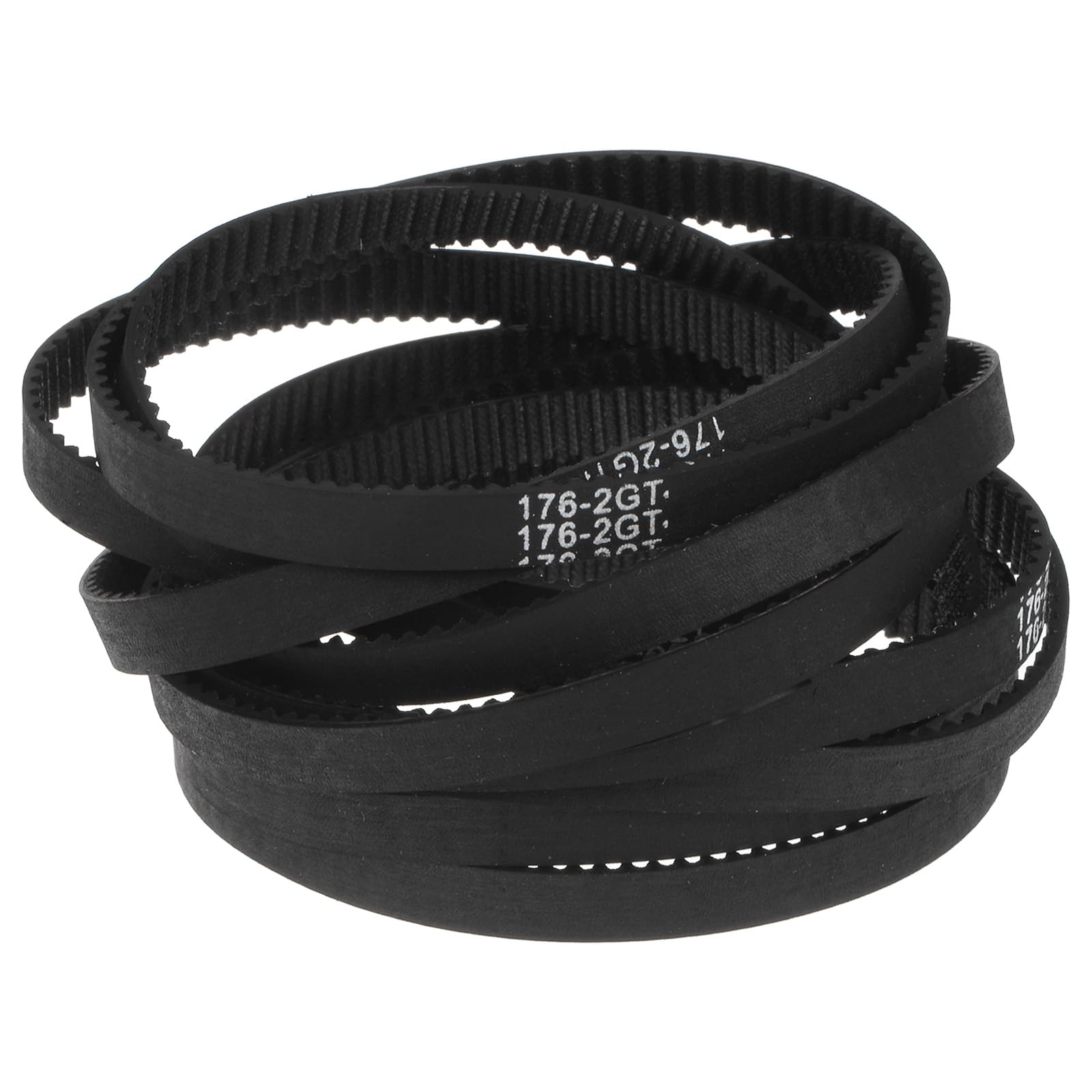 Correa 2GT 176-2GT-6 de goma síncrona para polea de impresora 3D y CNC en pack de 10
