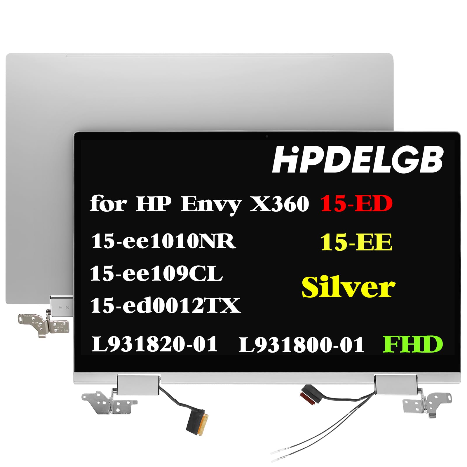 Amazon.com: HPDELGB Replacement for HP Envy X360 15-ED 15m-ee 15