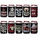 Avery Barn 10 Pack Funny Quotes Neoprene Insulated Beer Can Sleeve Covers