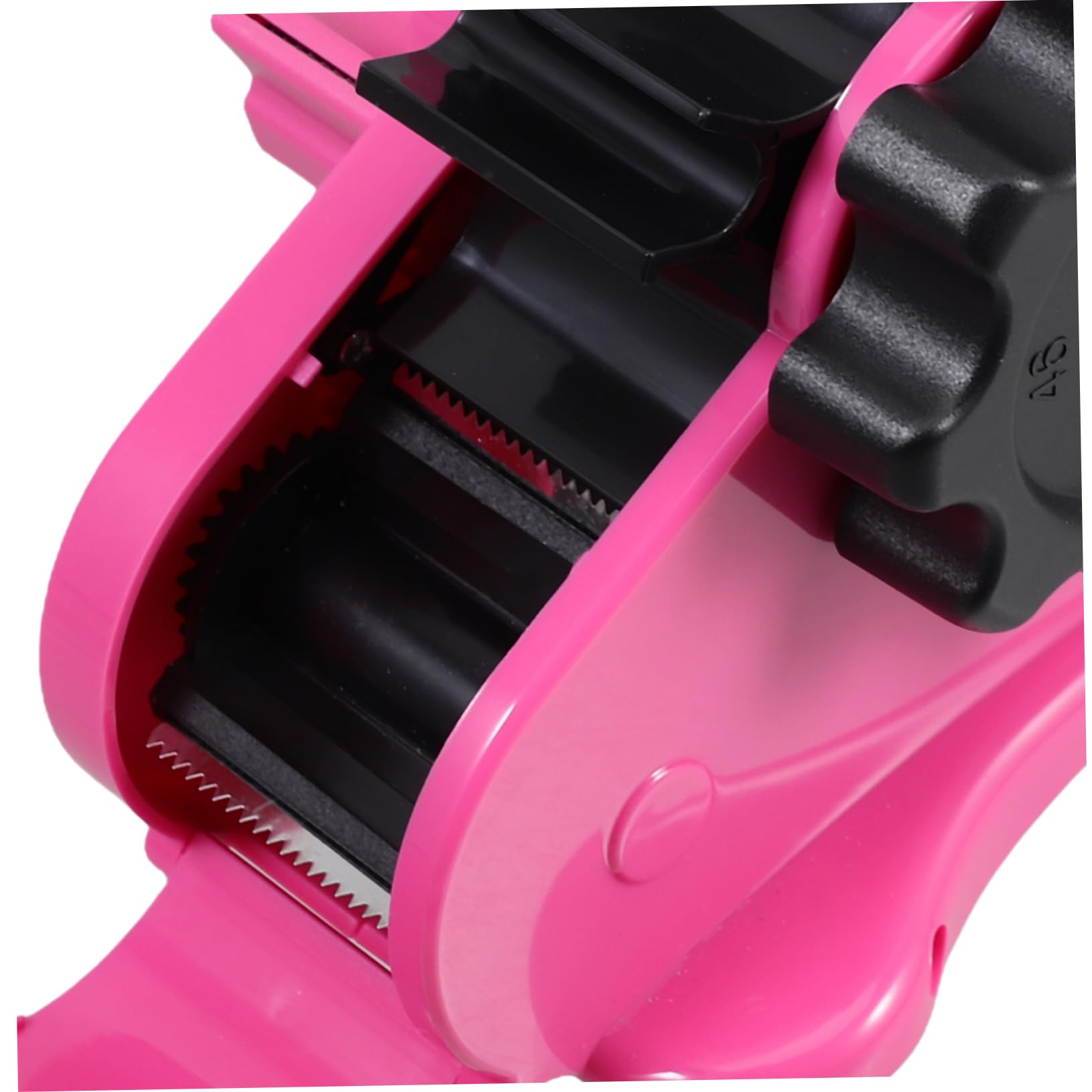 Dispenser per Nastro Adesivo da Ufficio Trasparente in Plastica | Taglio Integrato, Formato da Tavolo, Uso Ufficio e Viaggio, Design Semplice ed Elegante