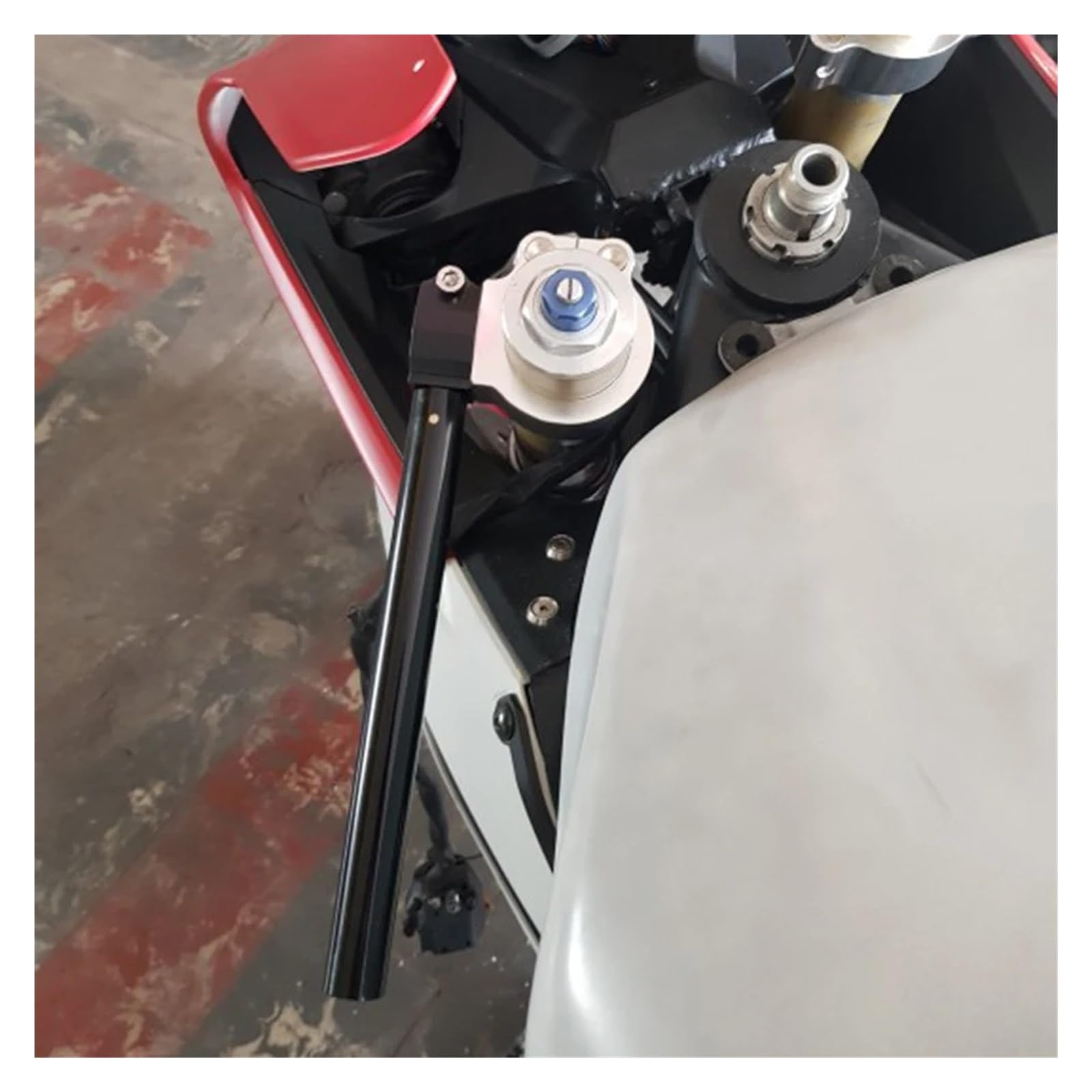 Guidon De Moto Universel Réglable CNC À Clipser Fourche 37 41 48 Mm Guidon Moto(37MM)