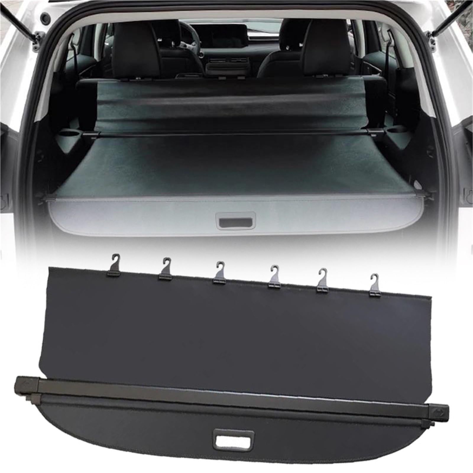 Housse de protection coffre arrière Ford Edge 2015-2021 | Store cache-bagages amovible
