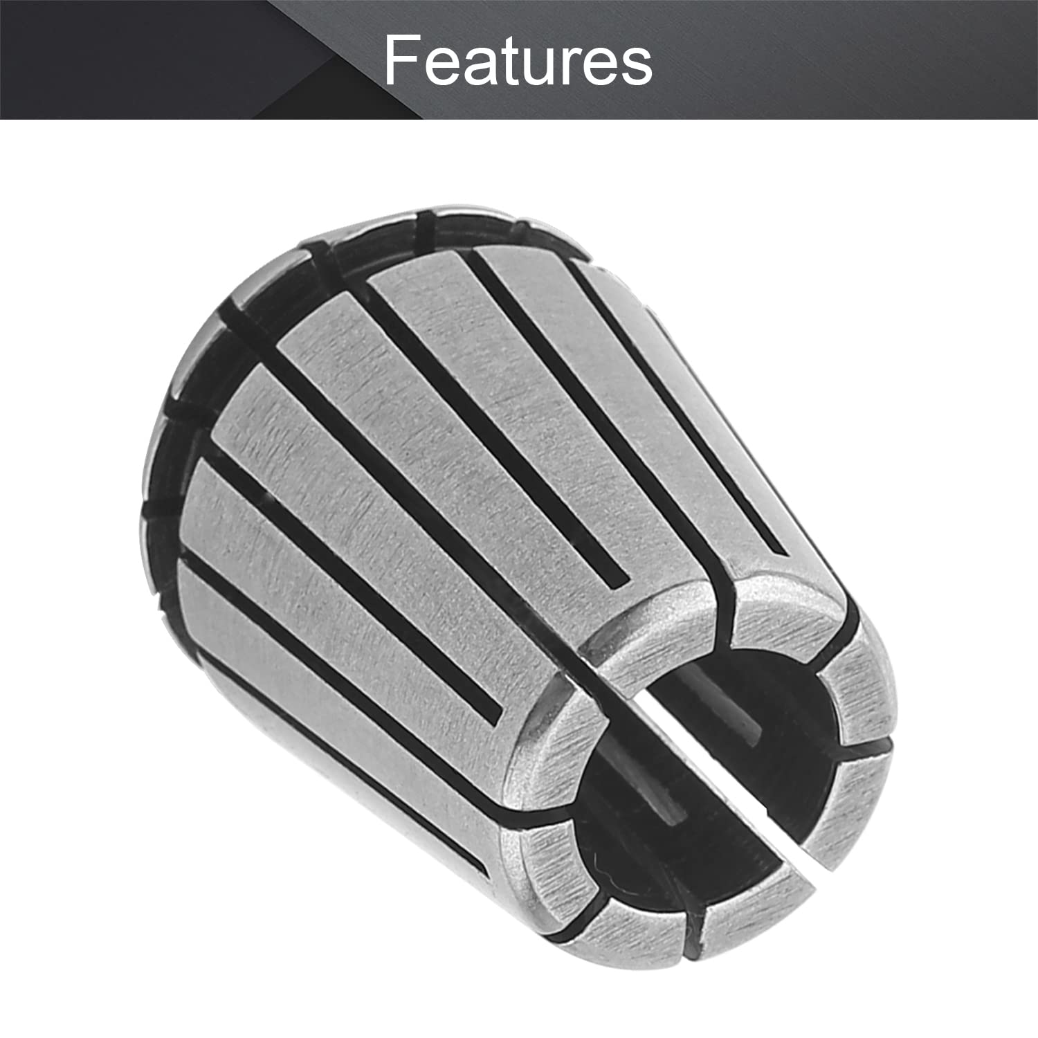 Mandrino A Pinze A Molla ER25 Per Macchine CNC - Diametro Serraggio 6mm, Precisione 0.015mm - Foto 2