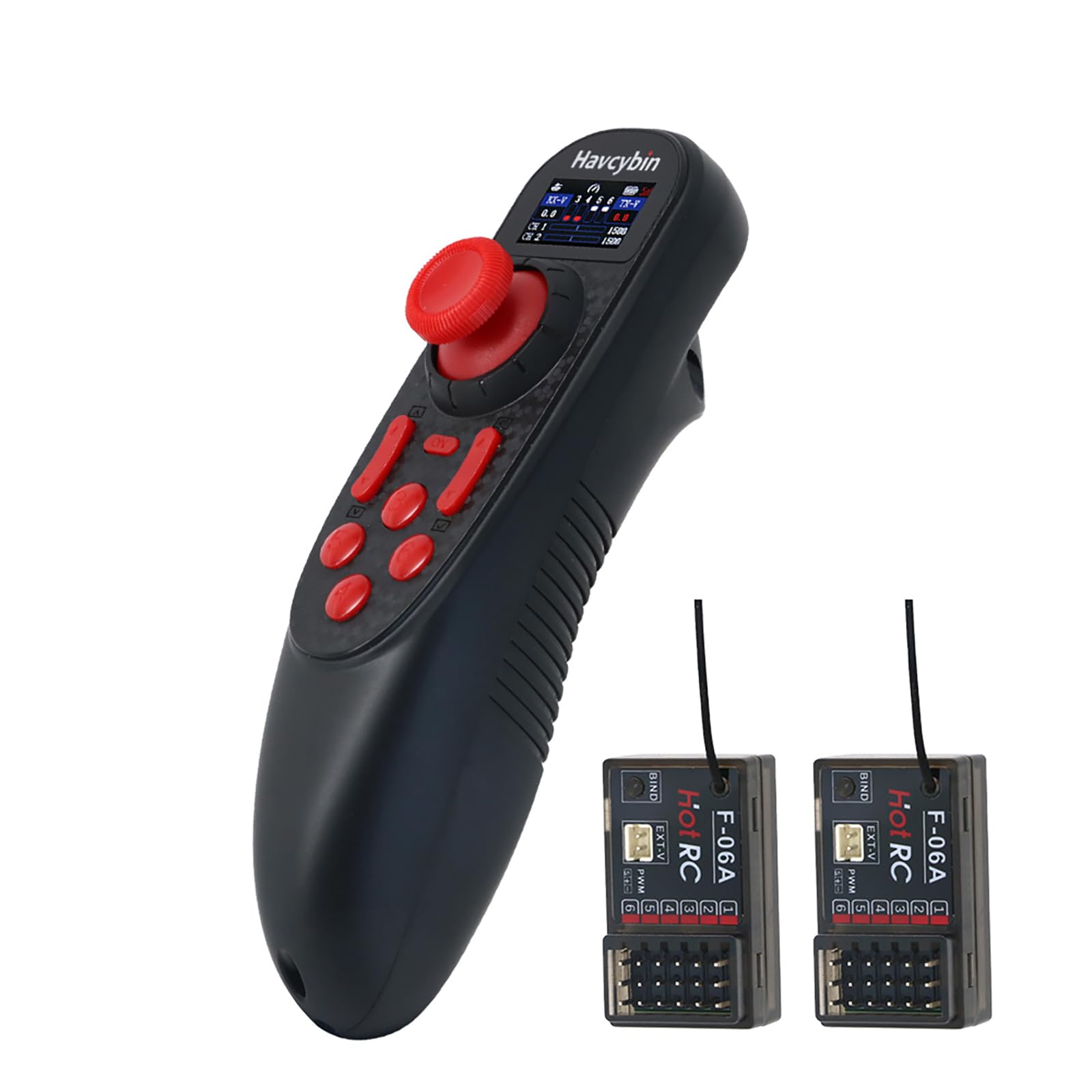 Amazon.com: havcybin HOTRC DS-650 6CH 2.4G Radio System