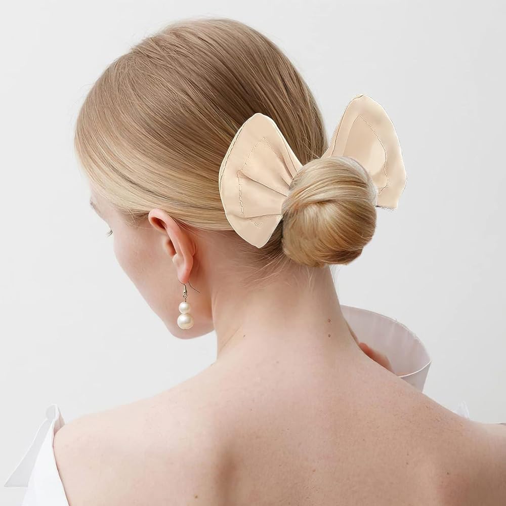 TOFBS 6 Pezzi Ciambelle per Chignon Twist Curler Donut Francese Strumenti Accessori per Acconciature Strumento per Magico Articolo per Raccogliere Chignon Facile per Capelli Donna