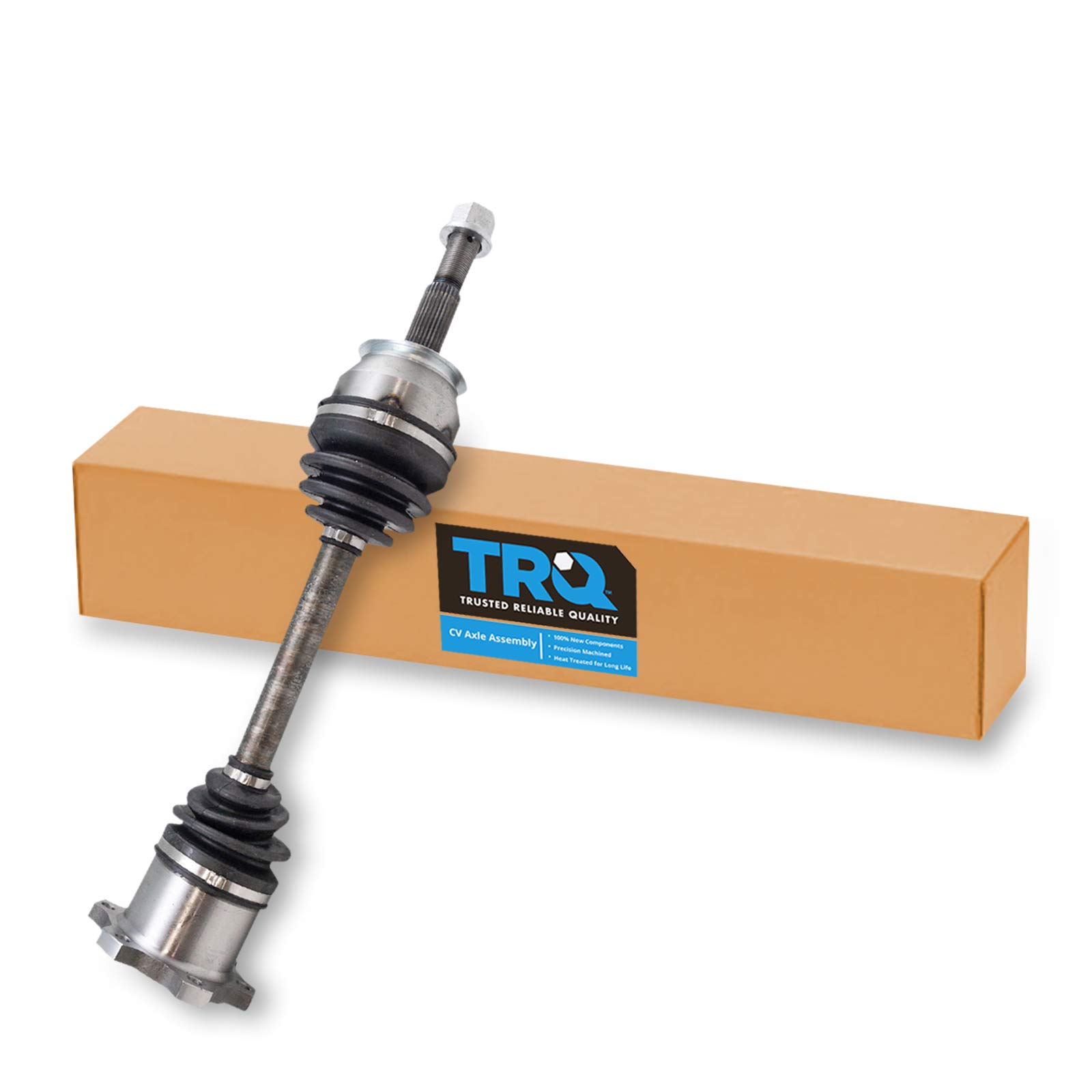 TRQ Front Driver Passenger Side CV Axle Shaft Assembly 4WD Compatible with 2004-2015 Nissan Titan Armada 2004 Pathfinder Armada 2004-2010 Infiniti QX56