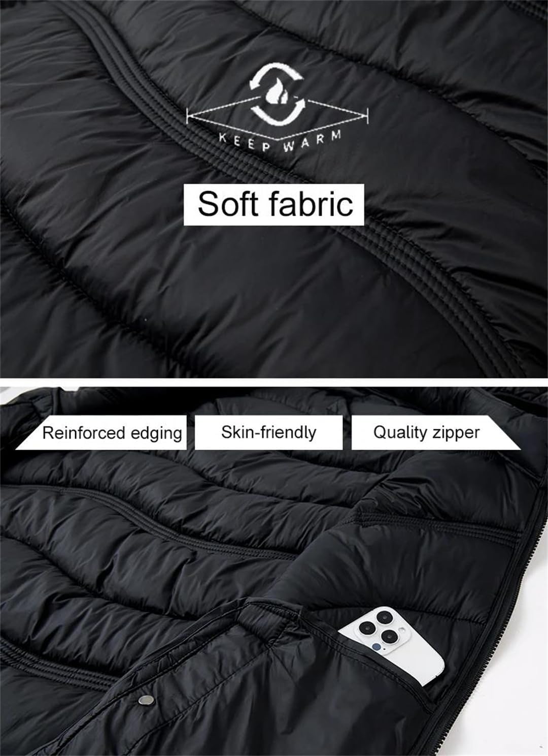 Men Waterproof Hiking Warm Camping Hunting Skiing Fishing Thermal Waistcoat Vests Jacket