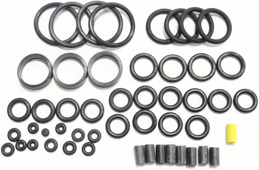 Game Room Guys Williams Pinball Black Rubber Ring Kit Compatible with Flintstones Pinball Machine