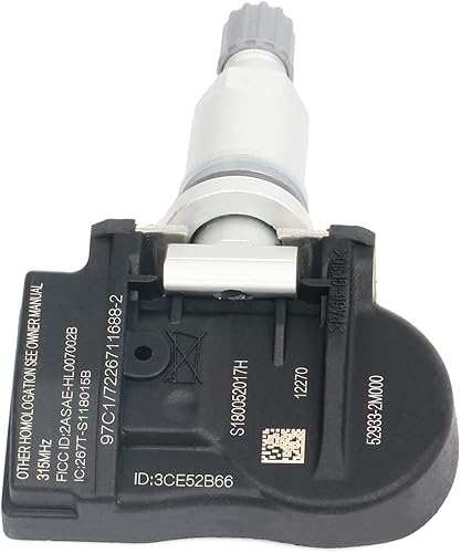 Miniatura 4 de Sistema de monitoreo de presión de neumáticos TPMS programado Sensor Sensor de presión de neumáticos Kit de reemplazo para Hyundai Elantra 2014 para