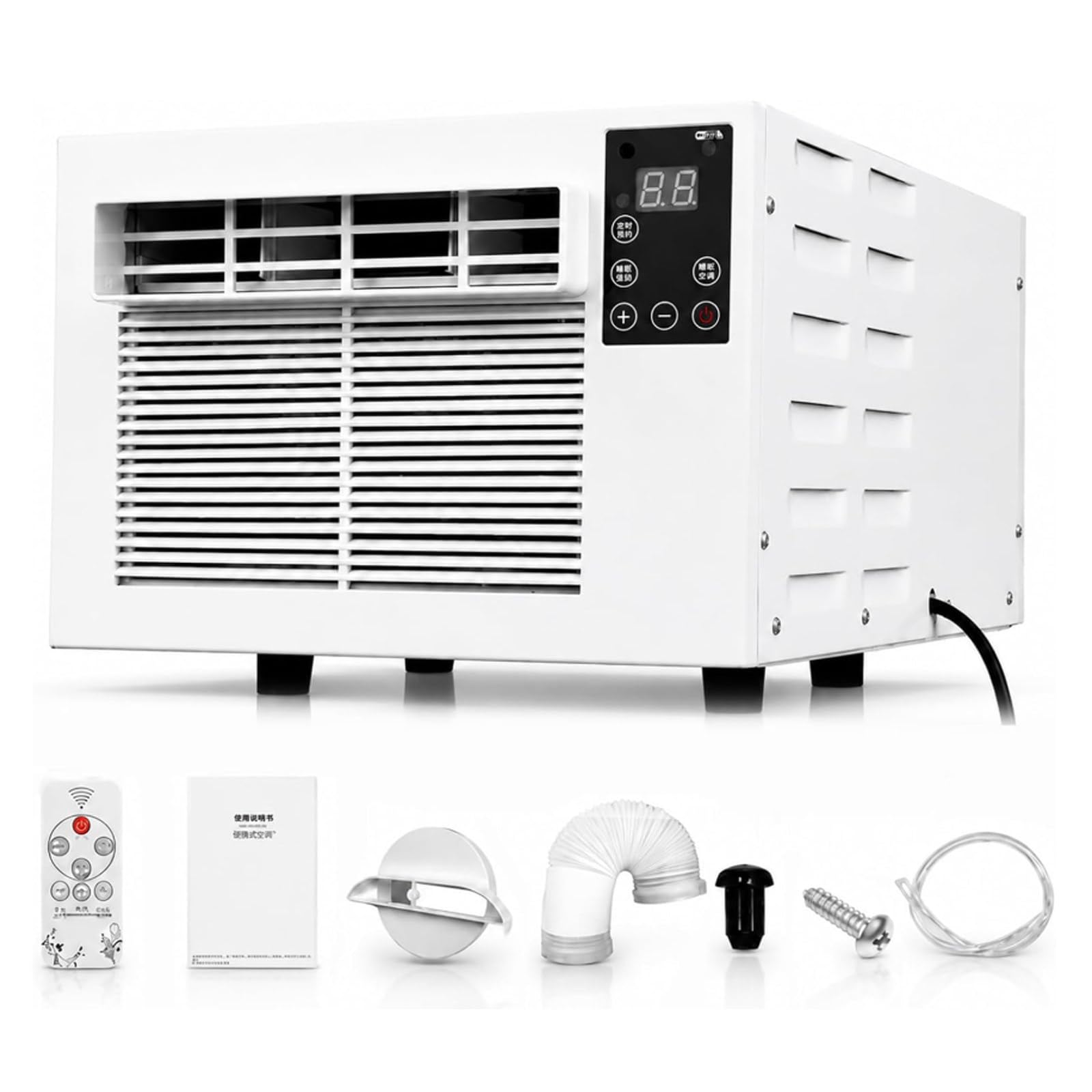Combinado De Deshumidificador Y Aire Acondicionado Para Habitaciones Hasta 3-5 M², Unidad Aire Acondicionado Portátil, Mini Ventilador Móvil Silencioso Para El Dormitorio, Viviendas Alquiler