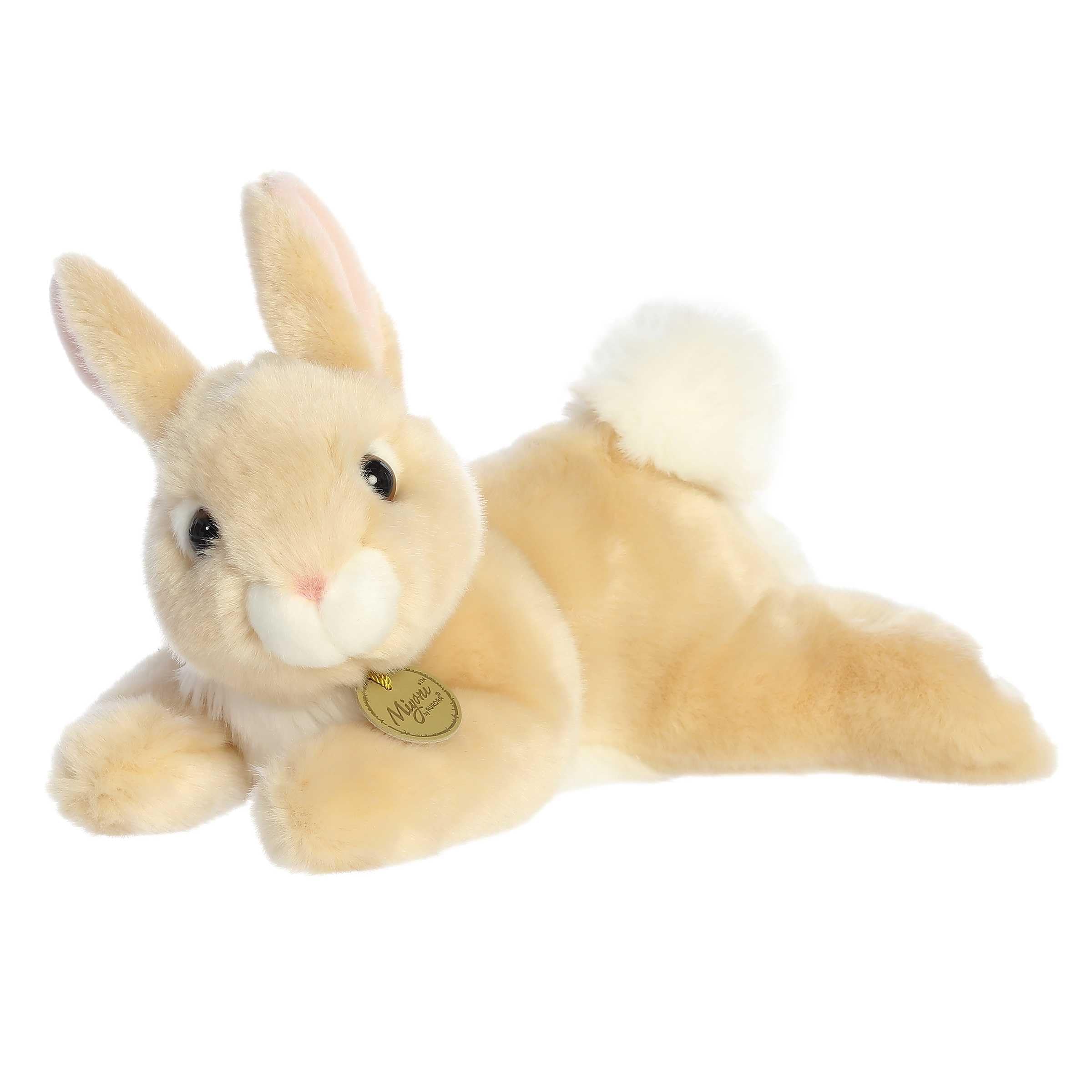 Amazon.com: Aurora® Realistic Miyoni® Resting Bunny Stuffed Animal