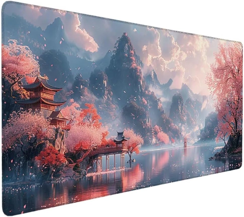 マウスパッド 大型 デスクマット マウスパッド ゲーミング 滑り止め 厚さ3mm 防水耐久性のデスクマット お手入れ簡単 マウスパッ