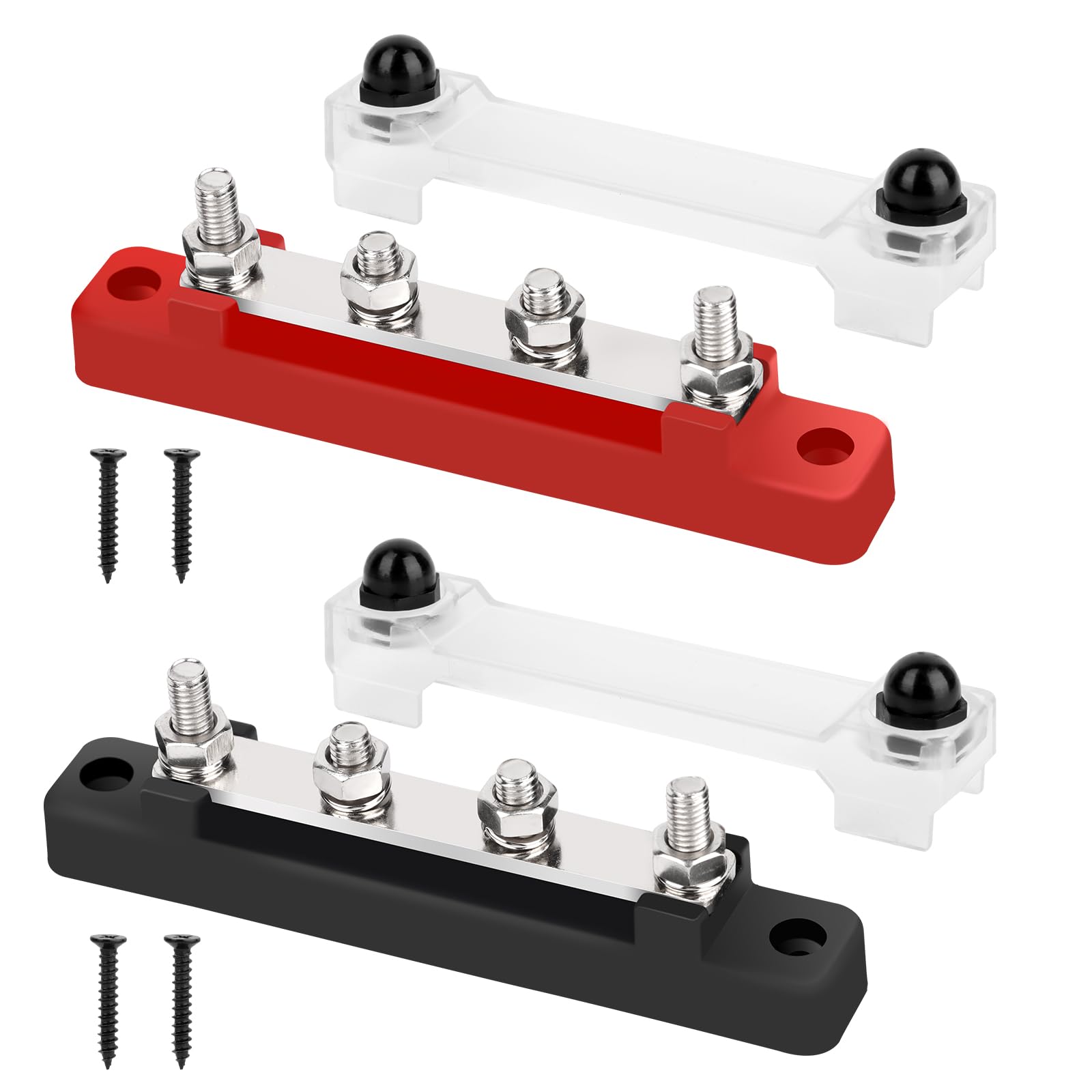 Bloc de distribution d'alimentation de barre de bus 48 V 150 A 12 voies Bloc de distribution d'alimentation de barre de bus 48 V 150 A 12 voies