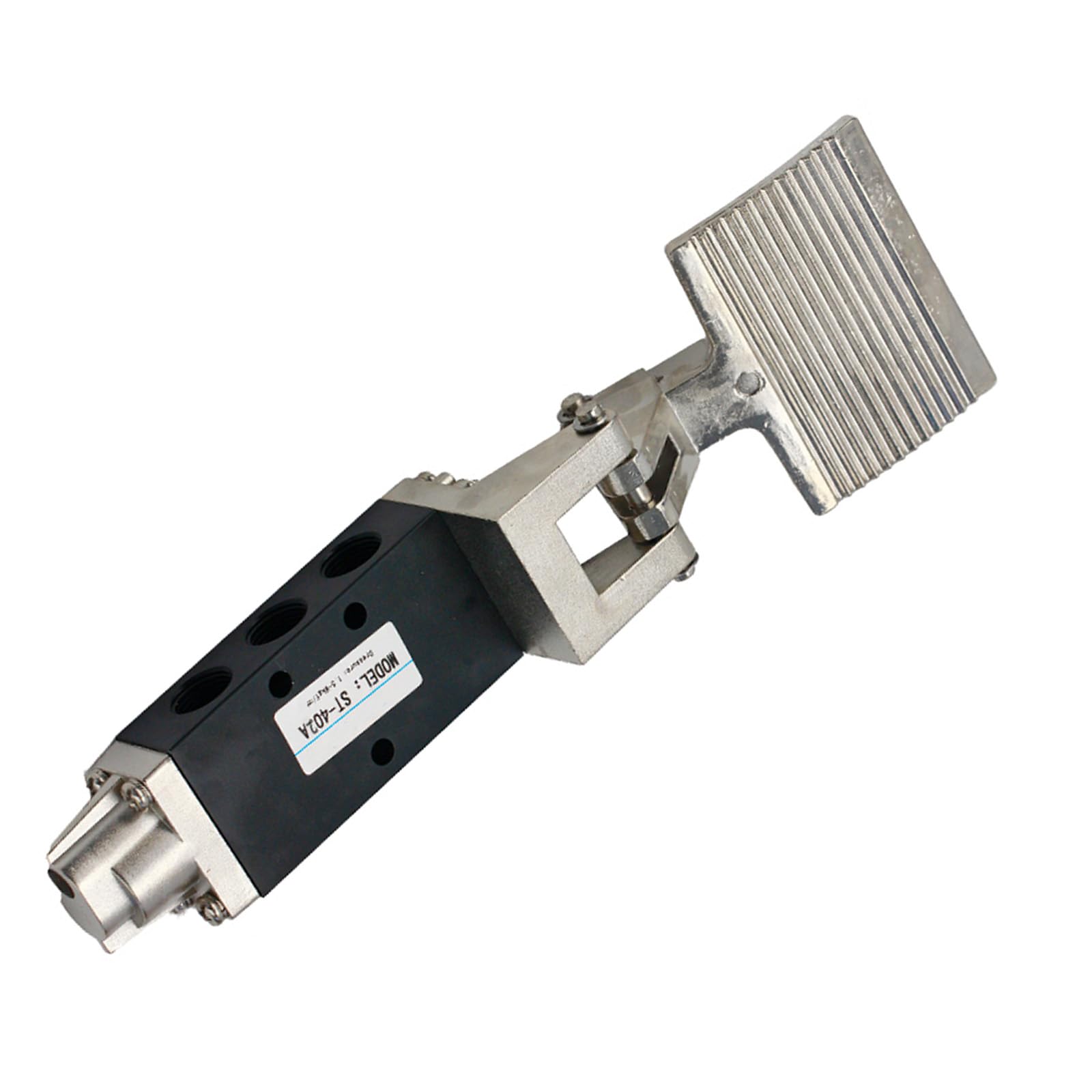 Jazuaiao 402A 1 / 4Inch Port Pneumatic Foot Pedal Valves 2 Position 5 Way Pneumatic Air Pedal Valves Foot Control Switches Enduring