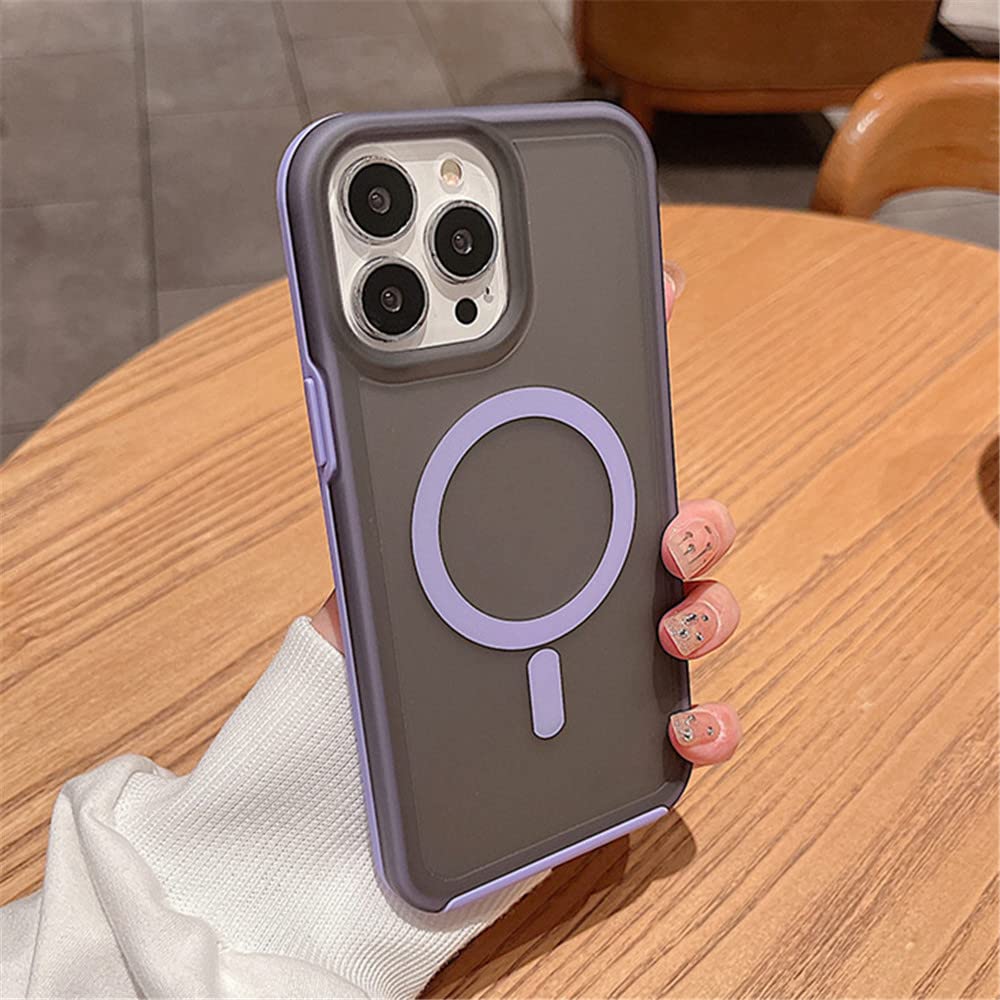 Coque rigide pour pare-chocs hybride iPhone 11 violette protège l'objectif - 7