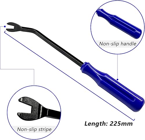 Miniatura 3 de Kit de herramientas de extracción de remaches de ajuste automático, herramienta de ventana interior de puerta de panel de automóvil, herramienta de