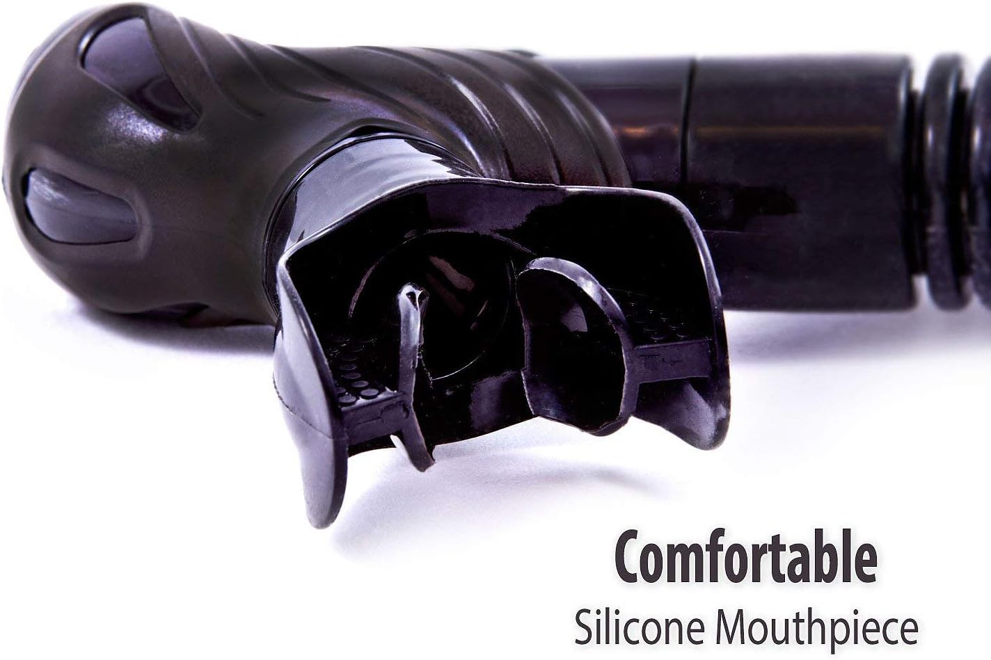 Kraken Aquatics Dry Snorkel | Quality Professional Snorkel Gear with Dry Top Valve, Comfortable Silicone Mouthpiece and Purge Valve for Scuba Diving, Snorkeling, Freediving, Spearfishing and Swimming : Sports & Outdoors