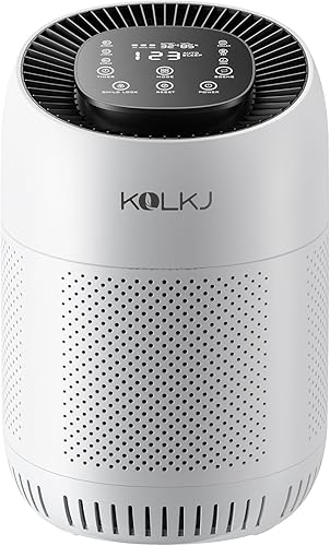 Miniatura 1 de KQLKJ Purificadores de aire para habitación del hogar de hasta 1076 pies cuadrados, filtro de aire para el 99.99% del olor, polen, humo, polvo,