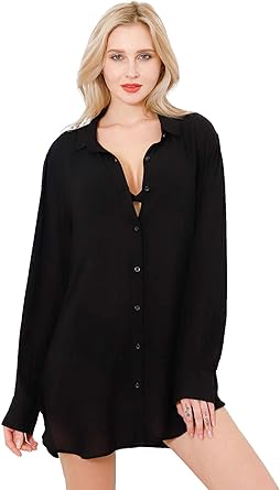 Oversized button down nightshirt Clearance