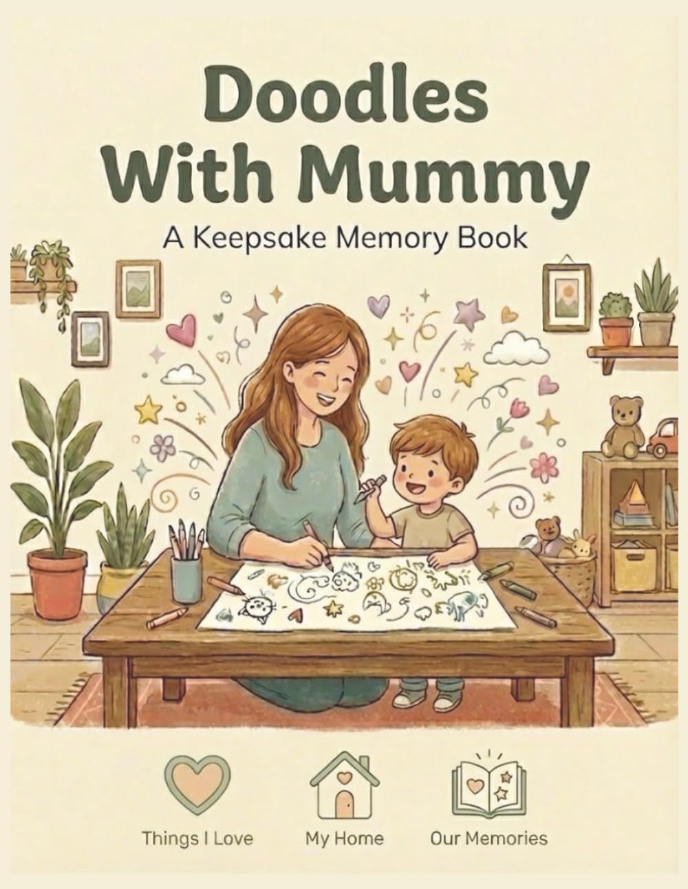 Doodles With Mummy: A Beautiful Keepsake Memory Book for Mothers and Children (The Doodles Collection)