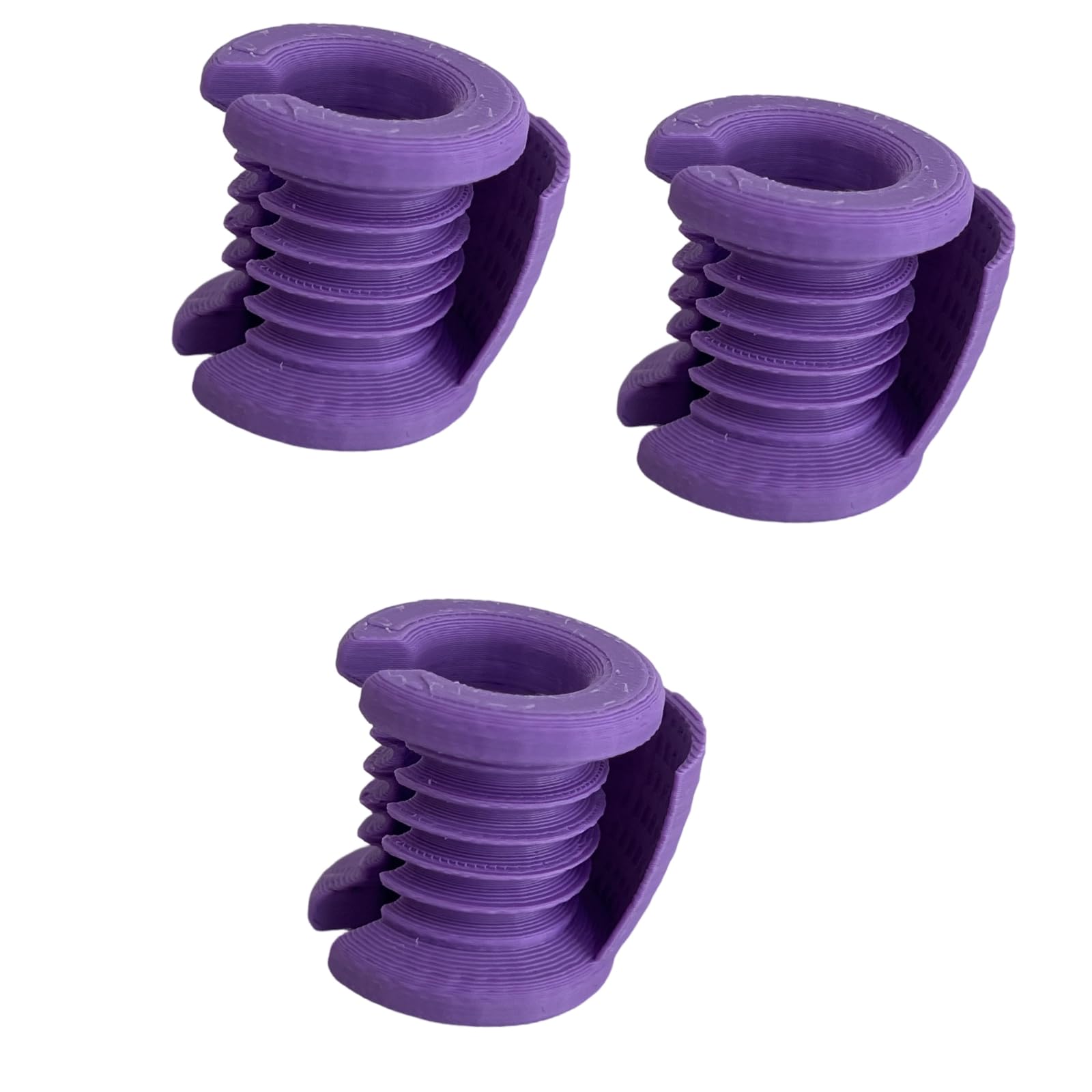 hogtnd Moisture Resistant Plastic Finger Protector for Crochet Yarn, Soft, Flexible, Comfortable Fit, Durable and Washable Yarn Protector