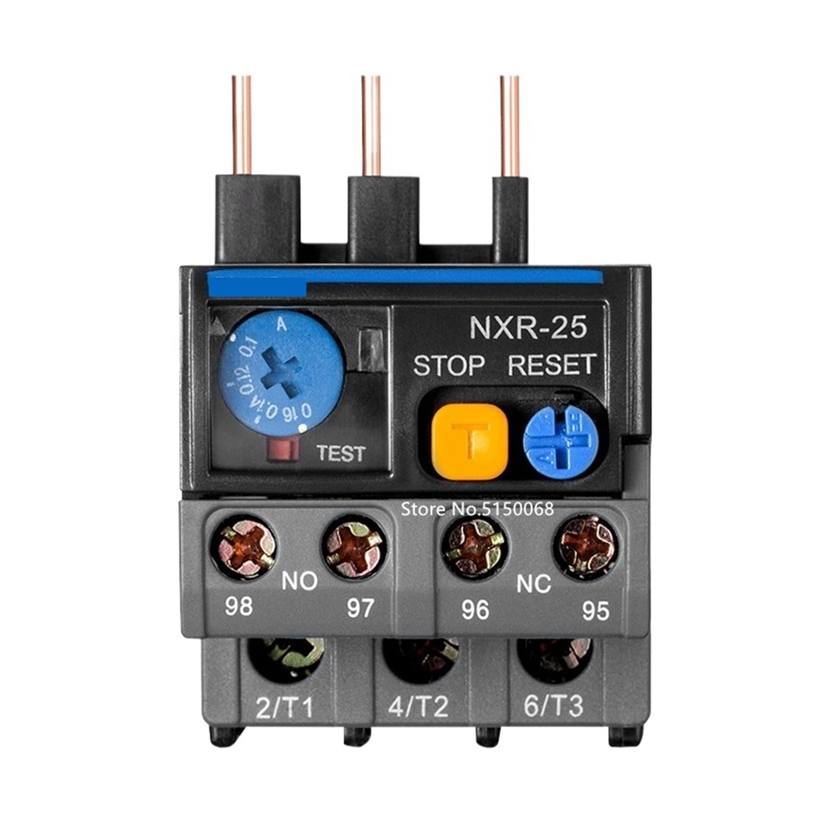 OSHZIKJII Relay NXR-25 0.63~1A-17-25A NXR-38 23A-32A-30A-40A NXR-100 80A-100A(NXR-100 48A-65A)