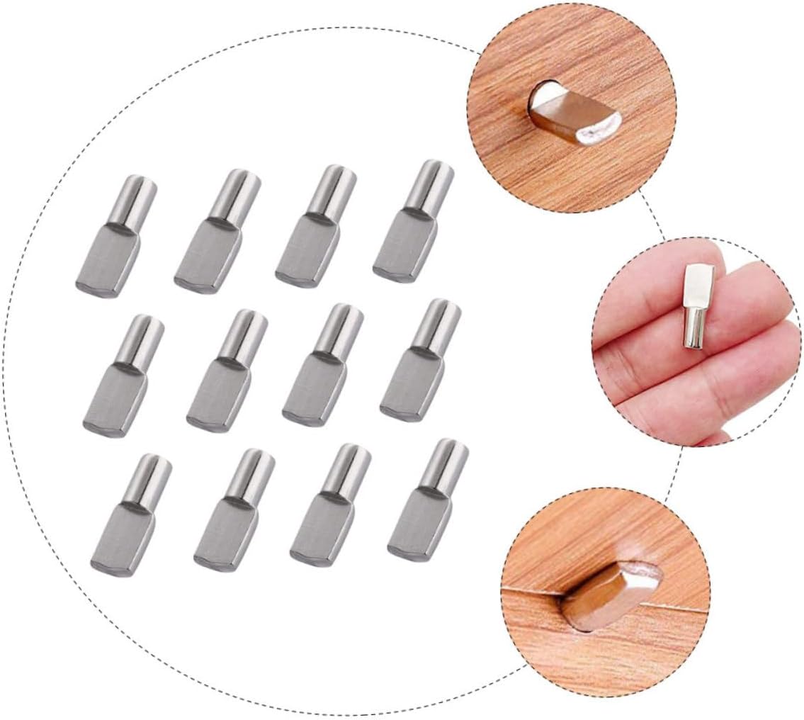 150pcs Shelf Fixing Holders Shelf Support Pins for Cabinets Bookcases Heavy Duty Easy to Install