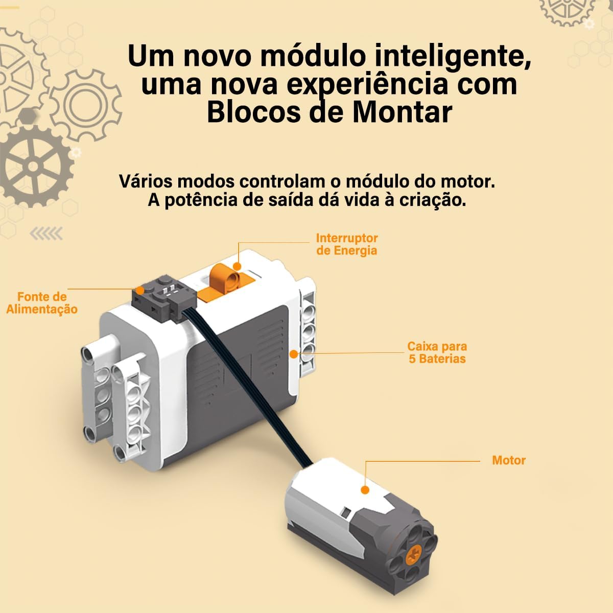 Blocos de Montar Construção Brinquedos STEM Experimentos Educativos Científicos Física Mecânica Infantil 180 Peças Blocos de Montar Construção Brinquedos STEM Experimentos Educativos Científicos Física Mecânica Infantil 180 Peças