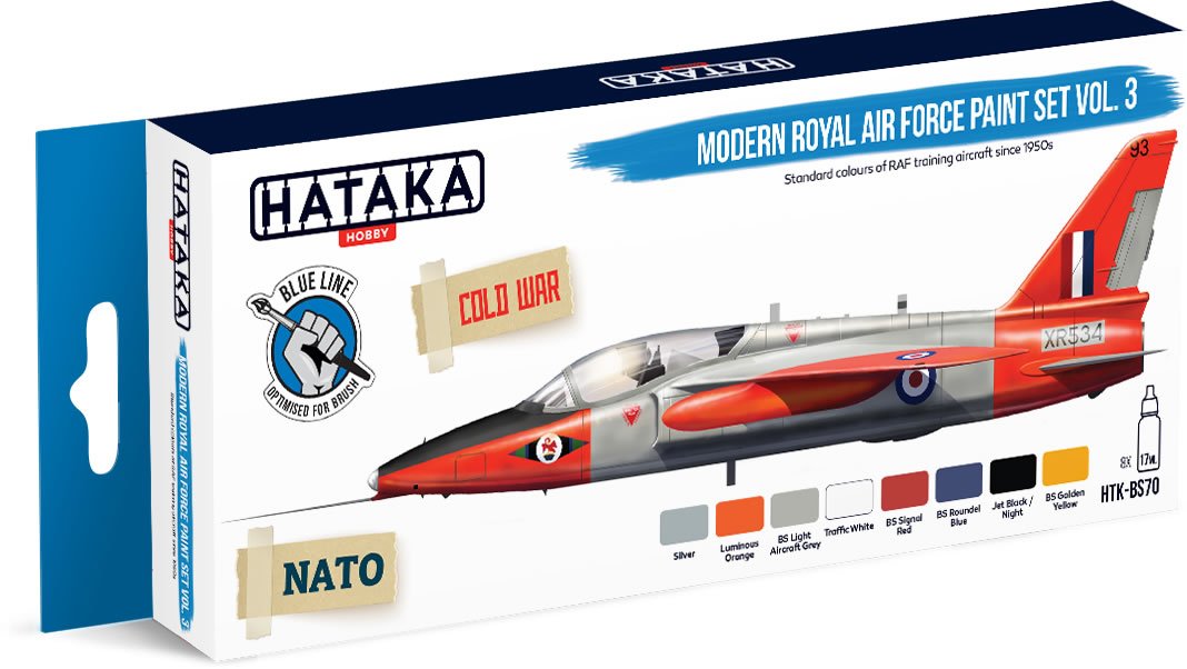 Hataka 17ml Modern Royal Air Force Paint Set Vol.3 # BS70